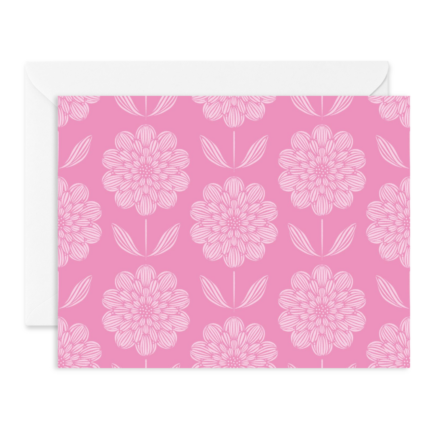 Large Blooms Note Card Box