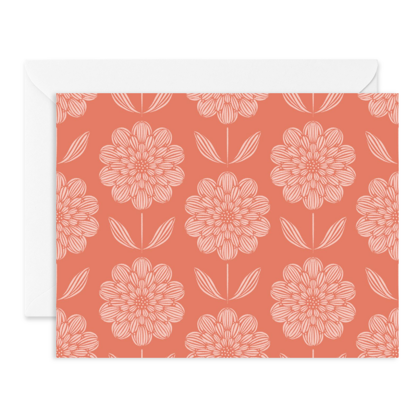 Large Blooms Note Card Box