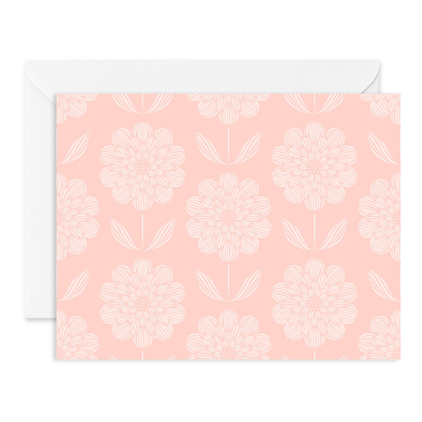 Large Blooms Note Card Box