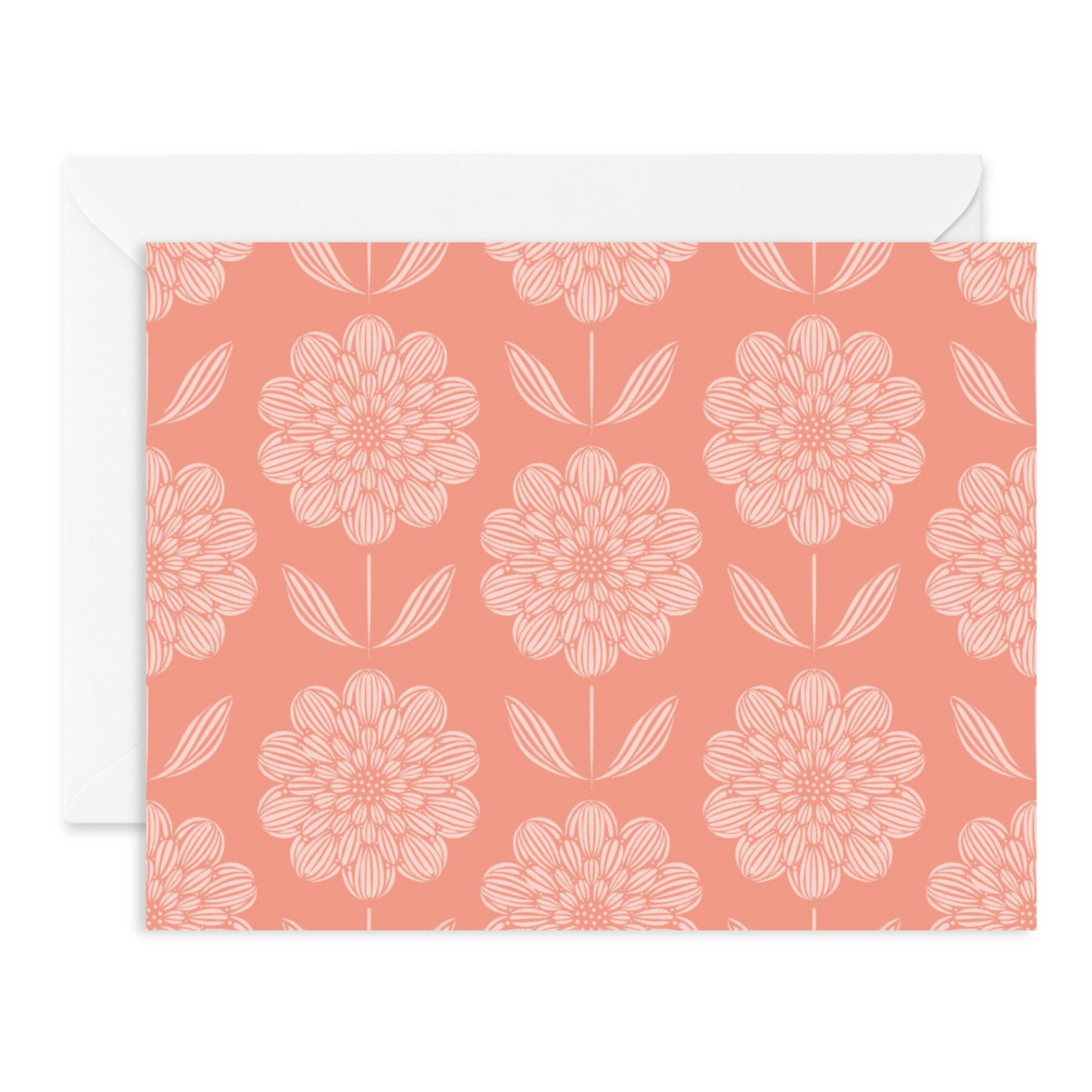 Large Blooms Note Card Box