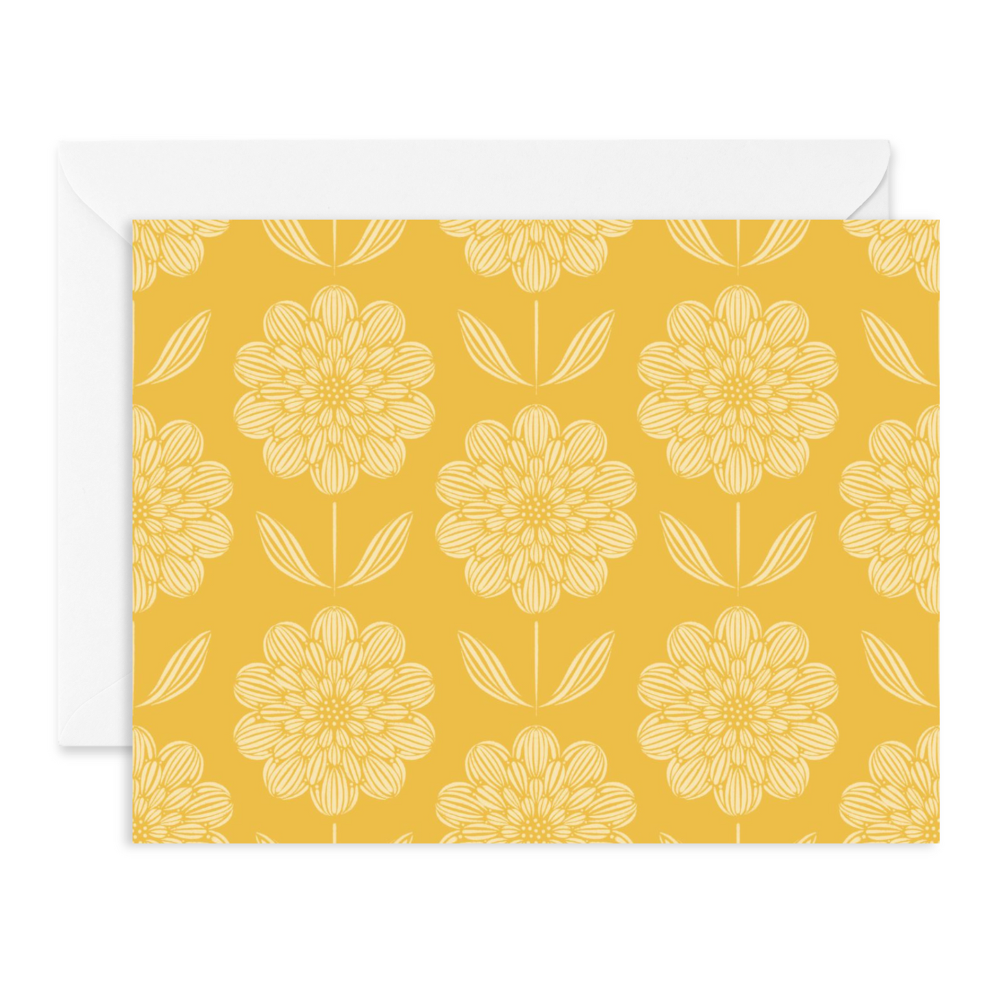Large Blooms Note Card Box