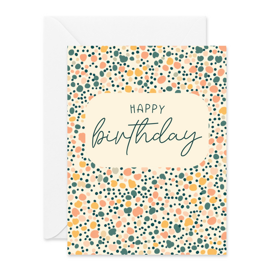 Dots Birthday Card